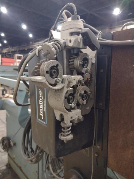 16' JETLINE ENGINEERING MODEL #LWS-192 LONGITUDINAL EXTERNAL SEAM WELDER : YOBRO #25752