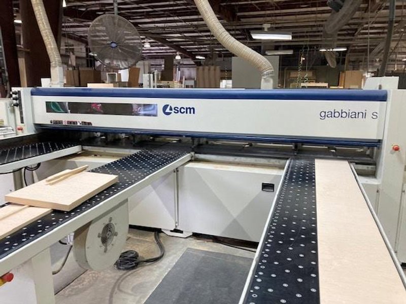 SCM Gabbiani S95 Automatic Single-Blade Beam Saw, 2018