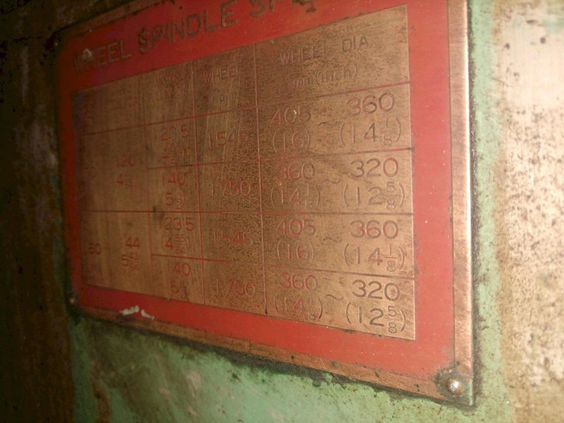 11&quot; X 40&quot; SHIGIYA MODEL #G-30 GU30B100A CYLINDRICAL GRINDER: STOCK 12525