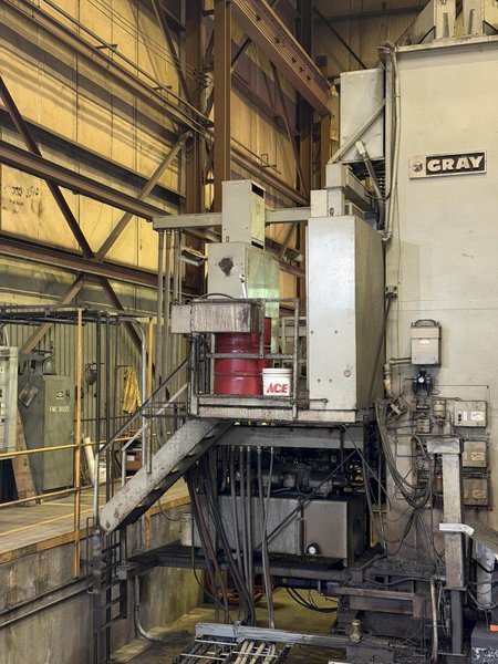6" GRAY MODEL 6600-FCO FLOOR TYPE CNC HORIZONTAL BORING MILL. STOCK # 0655426