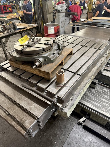 4" SHIBAURA BT-10-BP2 HORIZONTAL BORING MILL W/ TOOLING. STOCK # 0544526