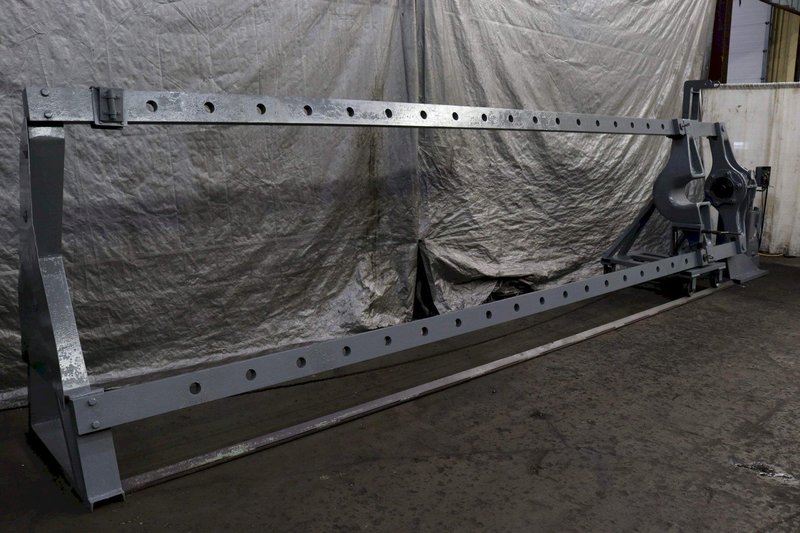 200 TON RODGERS MODEL #1F200-4820X HYDRAULIC WHEEL PRESS: STOCK #71119