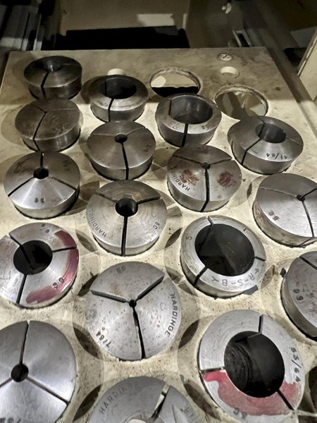 HARDINGE MODEL DV-59 TOOLROOM LATHE: STOCK #20680