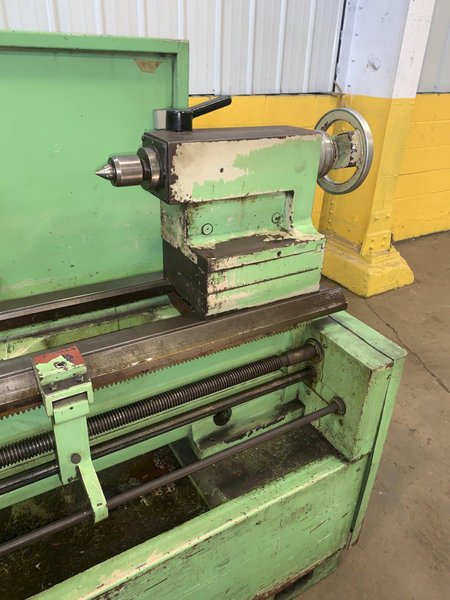 25&quot; X 120&quot; DOALL ROMI MODEL 25H GAP BED ENGINE LATHE W/ 4&quot; HOLE: STOCK #12892