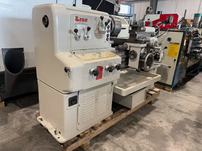 LION C11MB  20”/28” x 36”cc Heavy Duty Gap Lathe # 8028