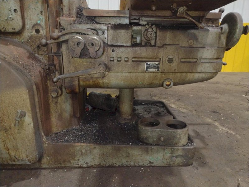 #4 KEARNEY &amp; TRECKER MILWAUKEE MODEL 4CK HORIZONTAL MILLING MACHINE: YOBRO #23955