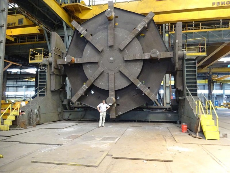 Unique Readco - 300 ton welding positioner