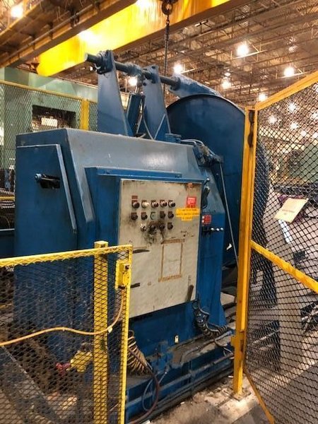 15,000 LB. AMERICAN STEEL LINE UNCOILER COIL CAR COMBO