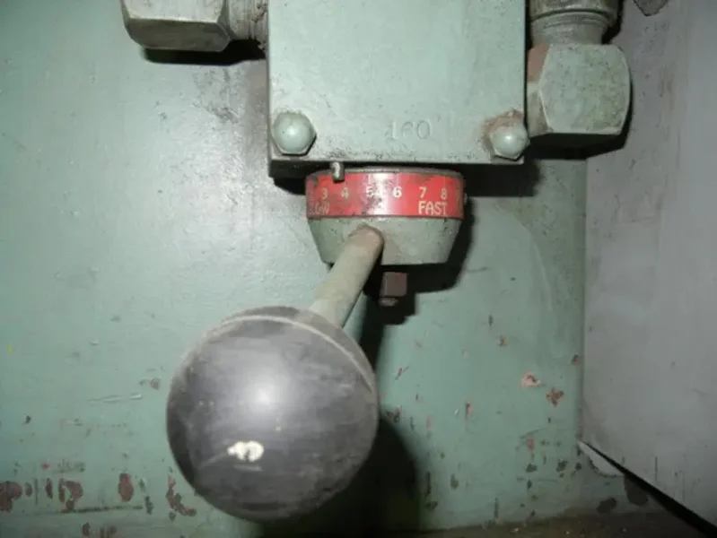 USED ALLSTEEL HYDRAULIC PRESS BRAKE, Model 160-12, 160 ton x 12’, Year: 1981