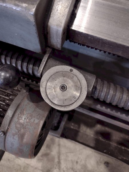 32" X 168" SUMMIT GAP BED ENGINE LATHE. STOCK # 0661425