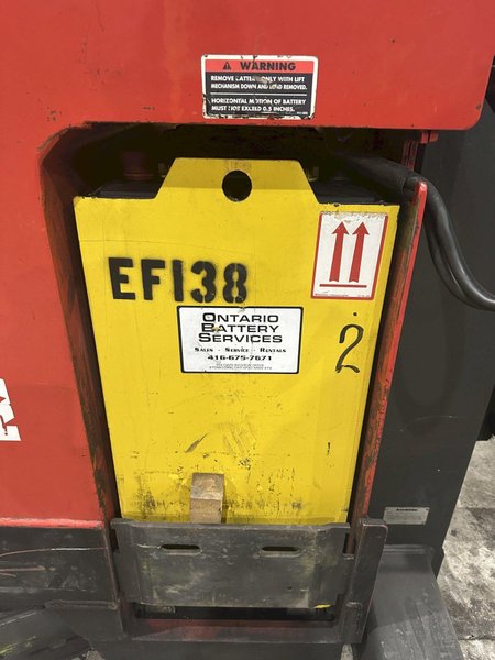 3,500 LB RAYMOND MODEL #EASI DEEP REACH ELECTRIC FORK LIFT TRUCK: STOCK 22098