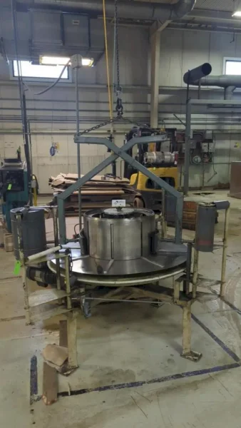 CROWN UNLIMITED MACHINE VERTICAL TUBE UNCOILER: YOBRO #25337