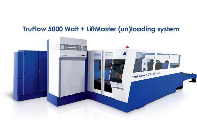 Trumpf - TruLaser 3000 x 1500 mm 5000 Watt