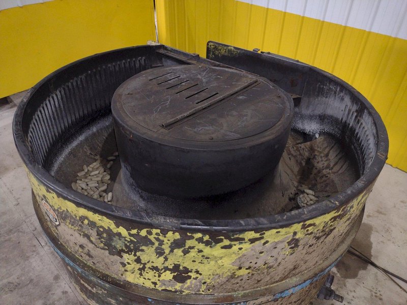 12 FT3 ROTOFINISH MODEL #ST-12MSLT VIBRATORY BOWL FINISHER STOCK: #20855