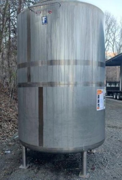 2,000 Gallon Feldmeier Stainless Steel Tank