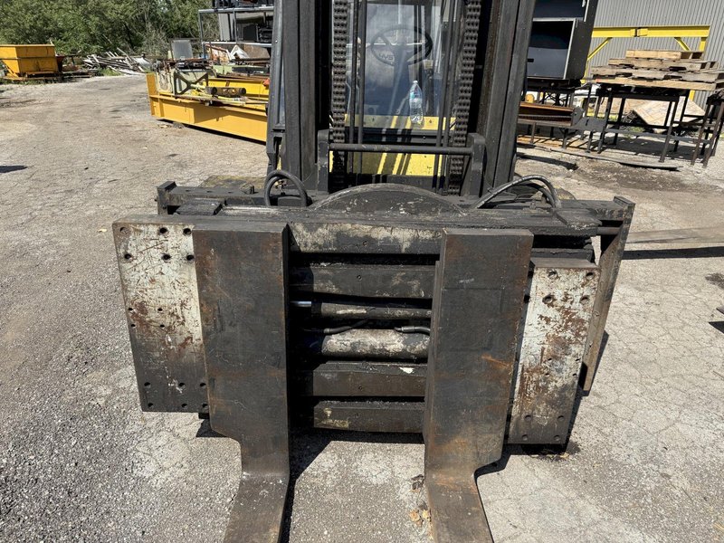15,500 LBS HYSTER MODEL #H155 XL2 YARD FORKLIFT: STOCK #23610