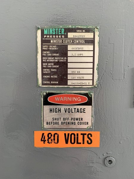 35 TON BLISS MODEL #20B OBI PRESS: STOCK #16366