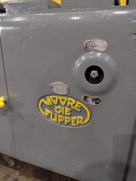 40" L X 24" W X 24" H MOORE POWERED DIE HANDLER INSPECTION FLIPPER: STOCK #22906