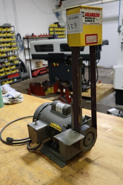 Kalamazoo 1&quot; Belt Sander, 1/3 HP - Single Phase- Auction Item