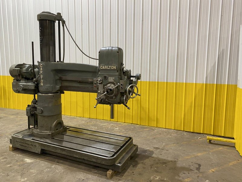 4&#039; X 11&quot; CARLTON MODEL #1A RADIAL ARM DRILL: STOCK #20394