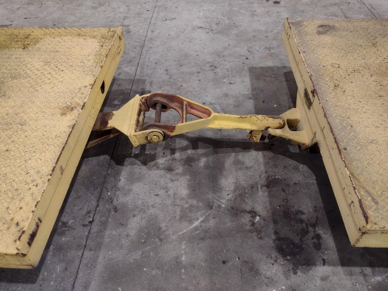 10,000 LBS X 4' X 9' HEAVY DUTY MOBILE TRANSFER / MOVING CART: STOCK #23515