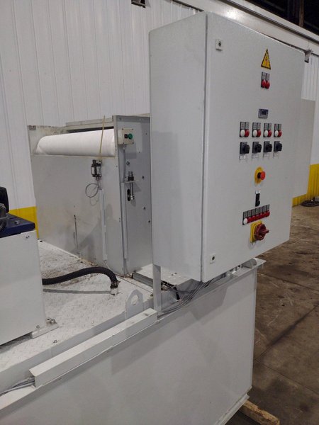 30 GPM ZYKLOMAT MODEL #AKBF-R CONTINUOUS COMPACT BELT FILTER, WITH TURBO-HKS CENTRIFUGE SEPERATOR: YOBRO #24734