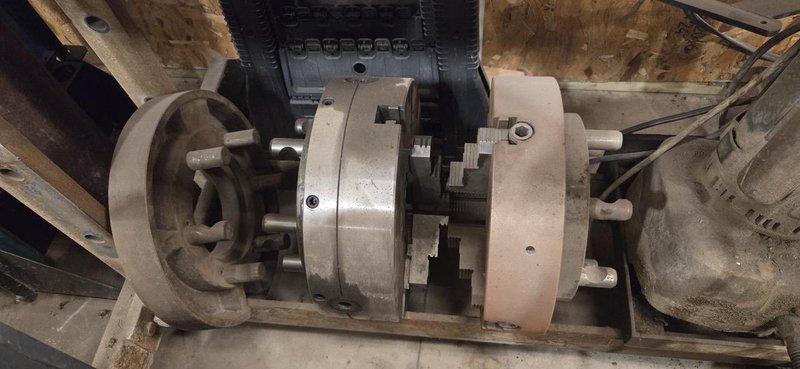 100″ Clausing Colchester 21 Gap Bed Lathe, 1982 – Tailstock, DRO, Steady-Rest, Taper, Aloris Tool Post