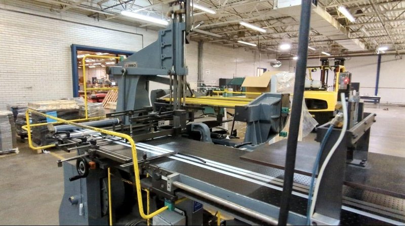 Emmeci MC-92 HSB DX Automatic Rigid Box Forming Line – Right-Hand Discharge