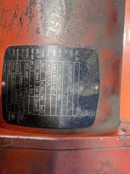 DAYTON 2 TON ELECTRIC HOIST   -  3YB77