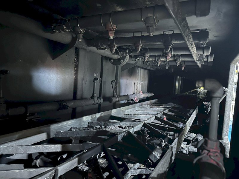 18&quot; X 15&quot; H X 4 STAGE CONTINENTAL EQUIPMENT CORP GAS HEAT STAINLESS STEEL CONVEYOR WASHER, NEW IN 2010: STOCK #21908