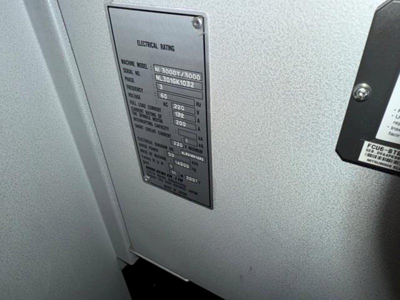 MORI SEIKI NL3000/3000 CNC TURNING MACHINE WITH LIVE TOOLING