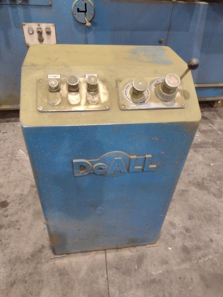60&quot; DOALL MODEL #60-3 DEEP THROAT VERTICAL CONTOUR BANDSAW: STOCK #23680