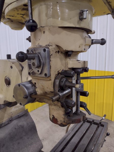 3 HP MICROCUT MODEL #1050 VERTICAL RAM KNEE MILL: STOCK #21730