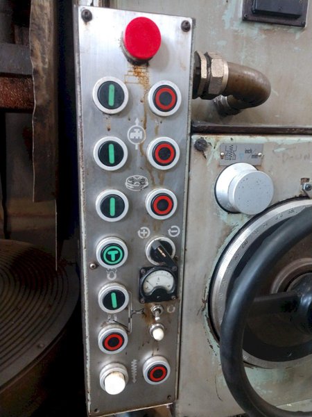 42" X 50 HP SHIBAURA MODEL #KRTC-11A ROTARY SURFACE GRINDER: STOCK #14719