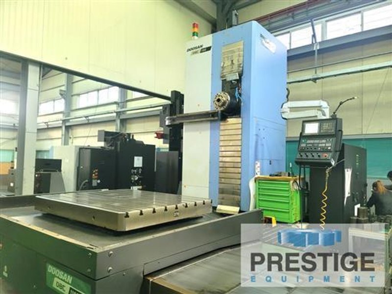 Doosan DBC110-II 4.33" CNC Table Type Boring Mill