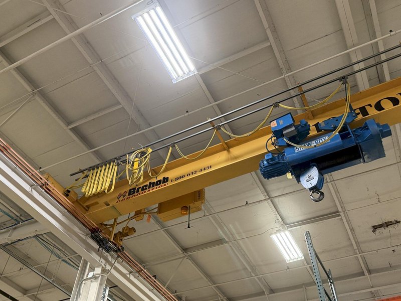 10 TON BREHOB SHAW BOX TOP RUNNING BRIDGE CRANE SYSTEM : YOBRO 25774