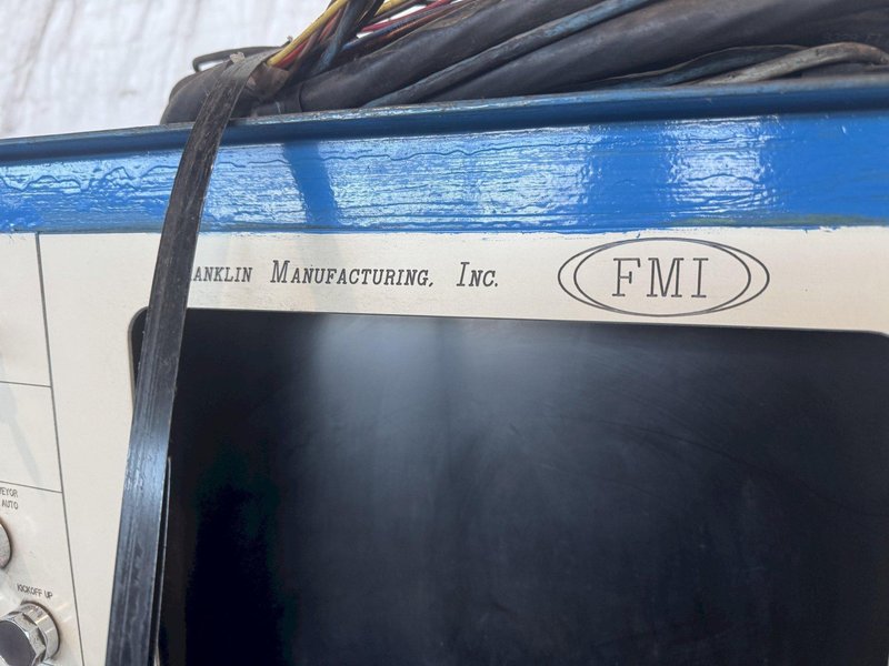 196 TON X 18” WIDTH X 1” FRANKLIN MODEL #B5196-20 AUTOMATIC HYDRAULIC SHEAR &amp; PUNCH MACHINE: STOCK #23392