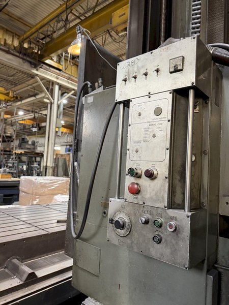 5" DEVLIEG 5K-120 CNC SPIRAMATIC HORIZONTAL BORING MILL WITH FAGOR CONTROL. STOCK # 0219826