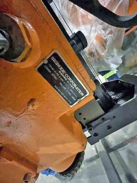 SIGNODE M20 BANDING HEAD. STOCK # 0326826