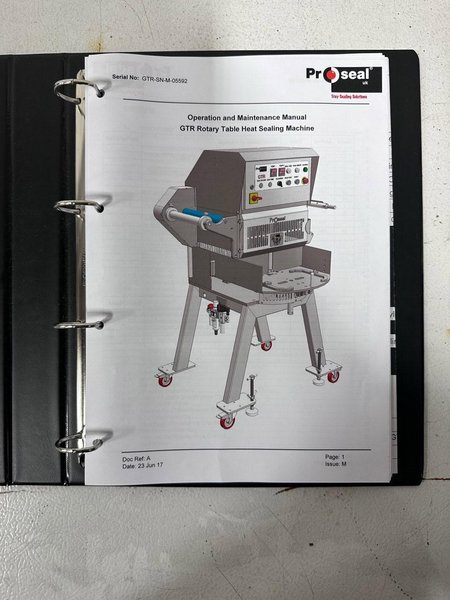 Pro Seal GTR Semi-Automatic Tray Sealer with Videojet DataFlex 6530 Thermal Transfer Printer, 2020