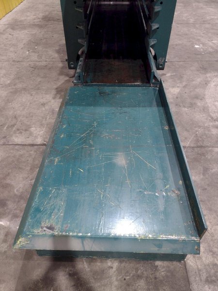 24" X 36" X 96" LONG AMERICAN MODEL #10447 HYDRAULIC HORIZONTAL BALER: YOBRO #24745