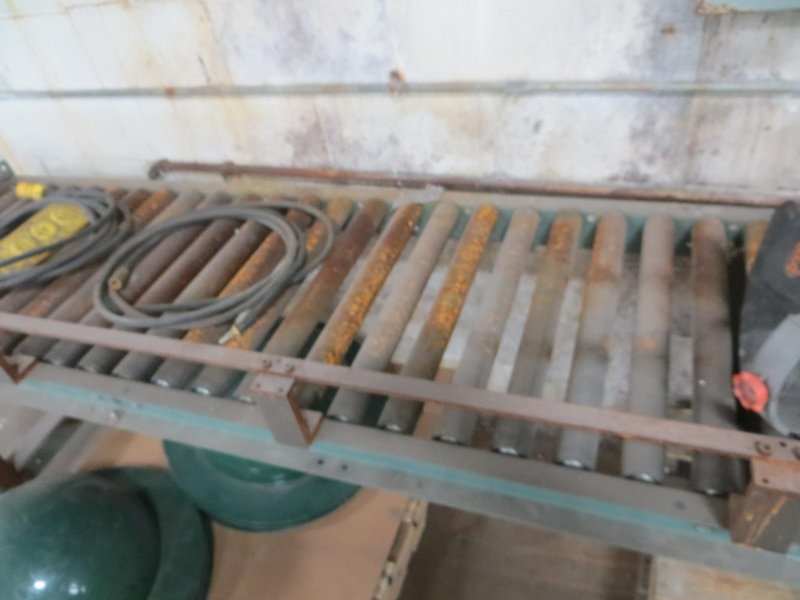 Hytrol Roller Conveyor Tables - (2) 10&#039; Long x 2&#039; Wide, Adjustable Height- Auction Item