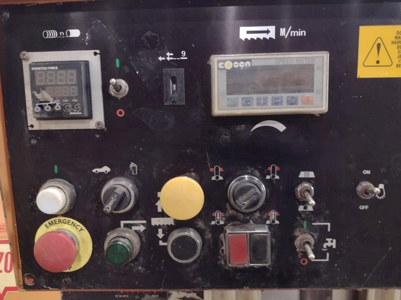 12" x 12" KALAMAZOO MODEL #KC12AX AUTOMATIC HORIZONTAL BANDSAW: STOCK #18791