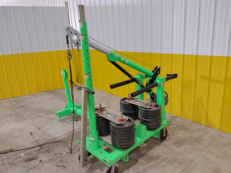 DBI SALA MODEL #8520867 Advanced Green Counterweight Cart CONFINED SPACE RESCUE: STOCK #20151