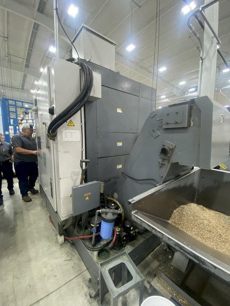 OKUMA "Space Center" Model MA-400HA CNC Horizontal Machining Center, New 2003.