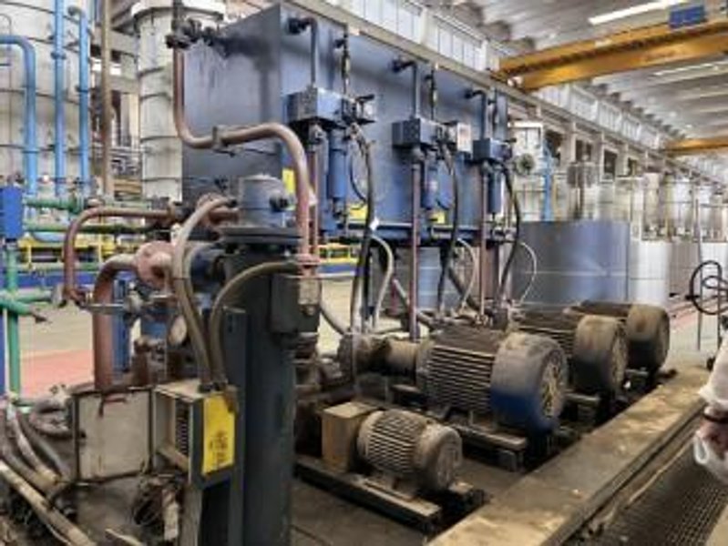 30 TON X 4-STAGE SIEMAG STEEL COIL HANDLING ENTRY SYSTEM