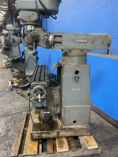 EX-CELL-O 42” X 9” VERTICAL MILL