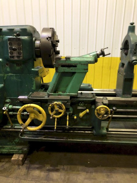 48" X 72" AMERICAN PACEMAKER ENGINE LATHE, 2.25" HOLE: STOCK #16192