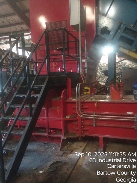 2022 Sierra REB-2 150 Two-Ram Baler — 150 HP, 254-Ton Force, 45″ x 31″ x 62″ Bale – High-Volume Recycling Baler