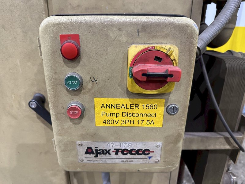 150 KW 2008 AJAX-TOCCO MODEL PACER-S10 ANNEALING INDUCTION MACHINE: STOCK #22585